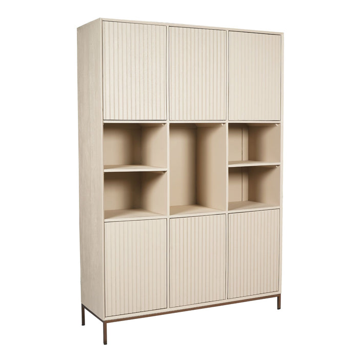 Vakkenkast Madison | Sand 135cm