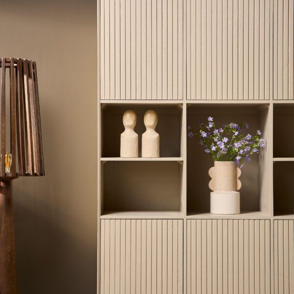 Vakkenkast Madison | Sand 135cm
