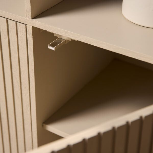 Vakkenkast Madison | Sand 135cm