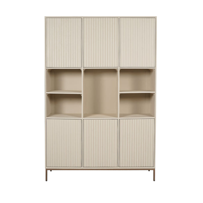 Vakkenkast Madison | Sand 135cm