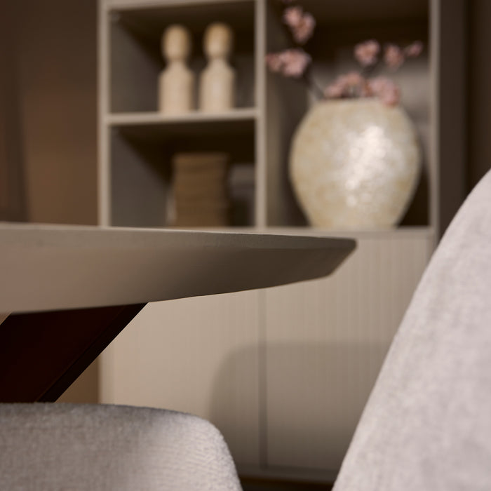 Ovale Eettafel Madison Deens ovaal | Zand