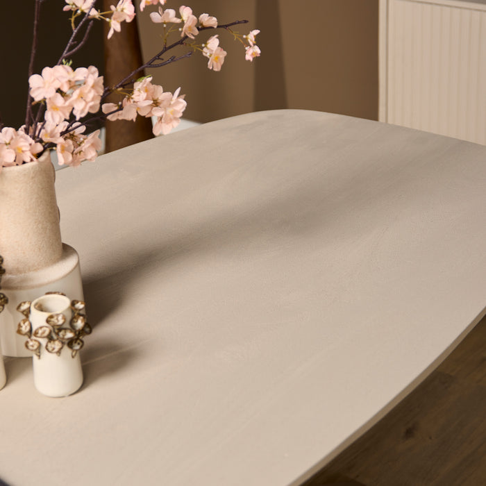 Ovale Eettafel Madison Deens ovaal | Zand