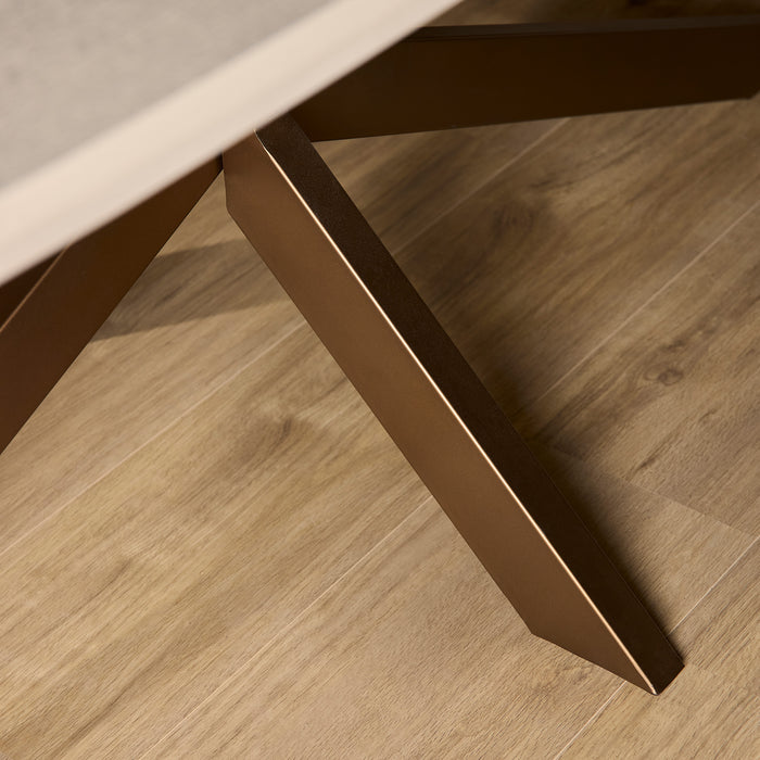 Ovale Eettafel Madison Deens ovaal | Zand
