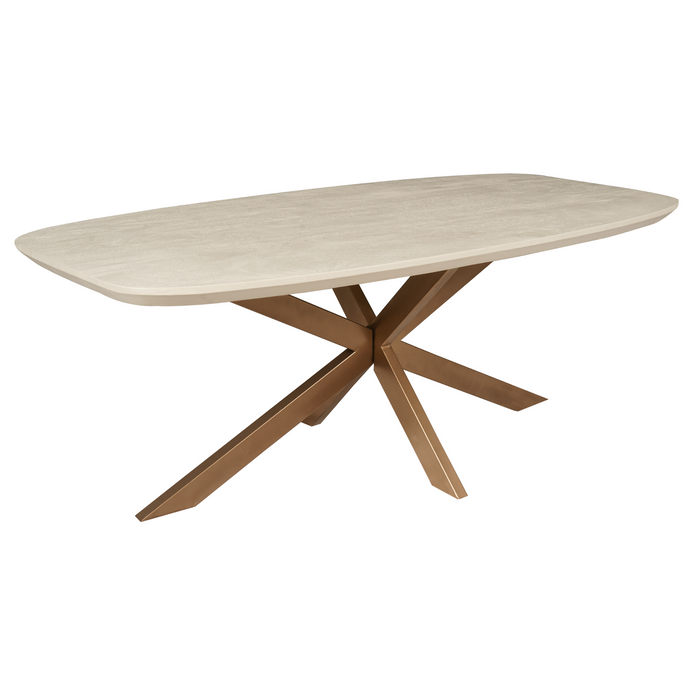Ovale Eettafel Madison Deens ovaal | Zand
