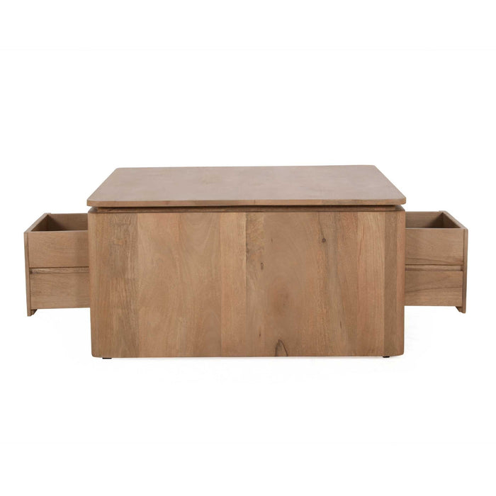 Salontafel Dallas | Naturel 80cm