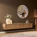 Zwevend TV-Meubel Dallas | Naturel 210cm