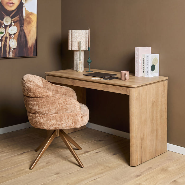 Bureau Dallas | Naturel 130cm
