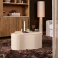 Salontafel Lovi Organisch gevormd | Zand 77cm