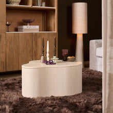 Salontafel Lovi Organisch gevormd | Zand 77cm