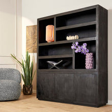 Vakkenkast Brussel | Black 160cm
