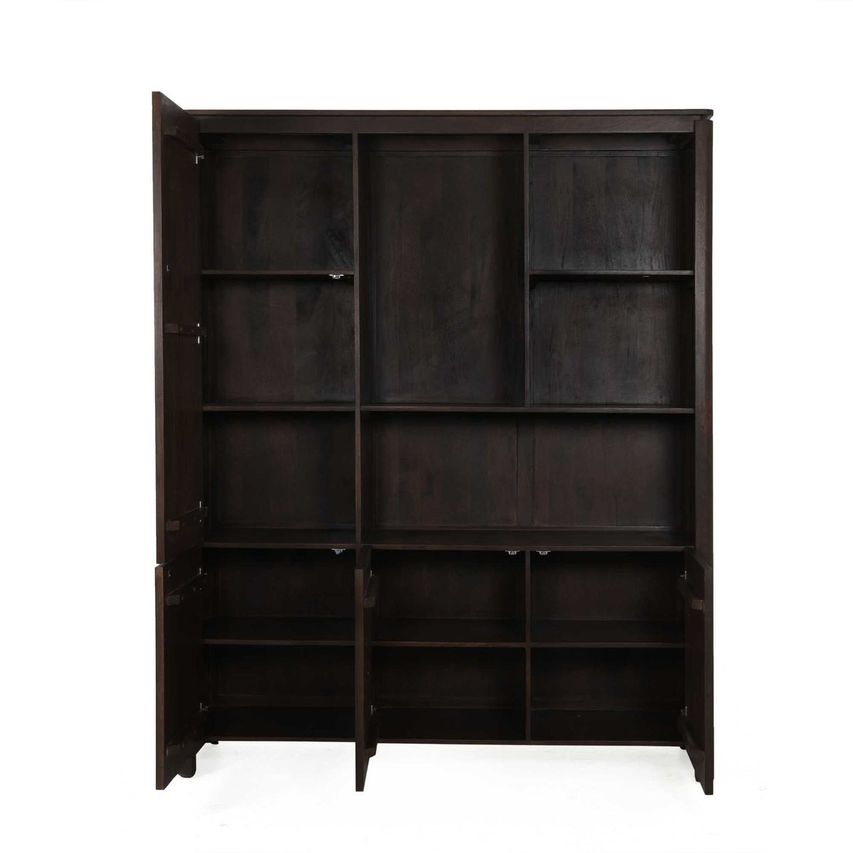 Vakkenkast XL Dallas | Brown 160cm
