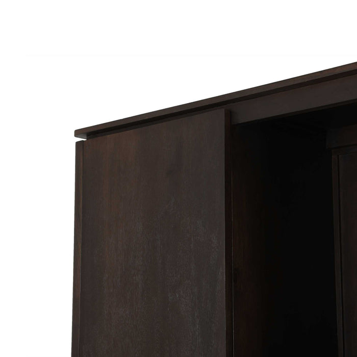 Vakkenkast XL Dallas | Bruin 160cm