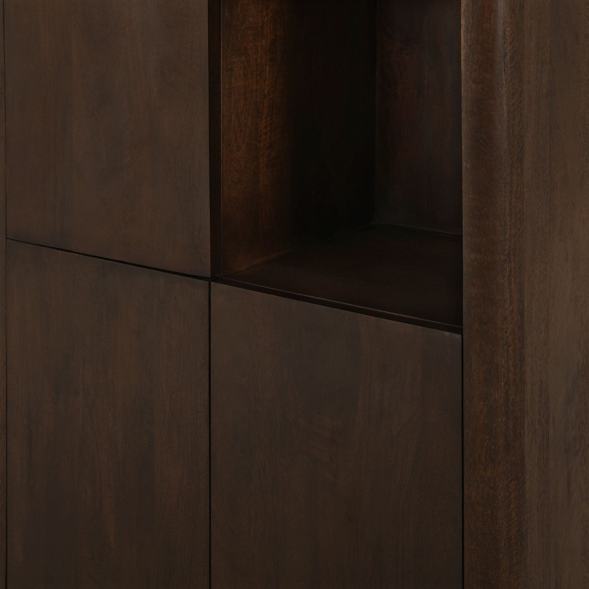 Vakkenkast Dallas | Brown 90cm