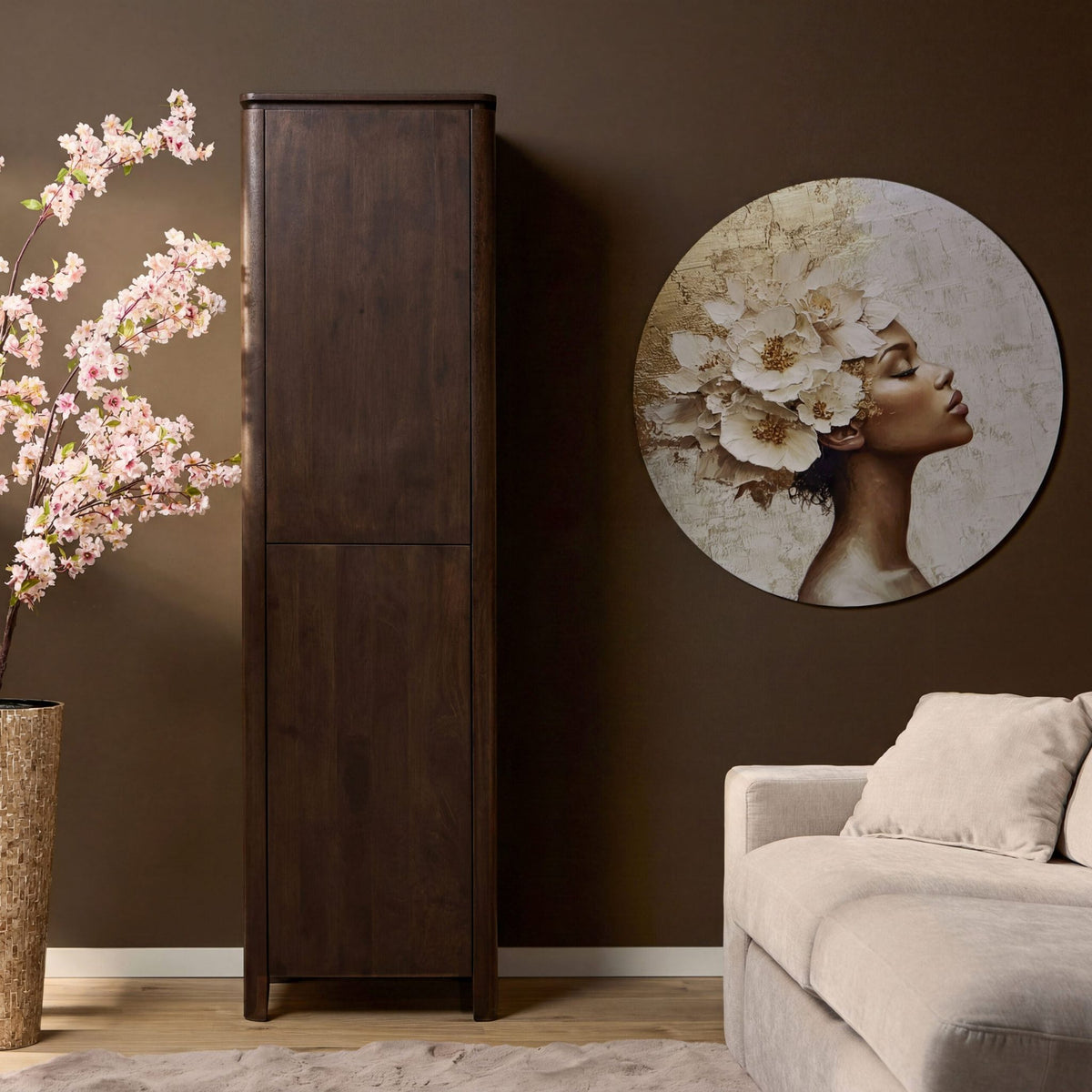 Kabinetkast Dallas | Brown 55cm