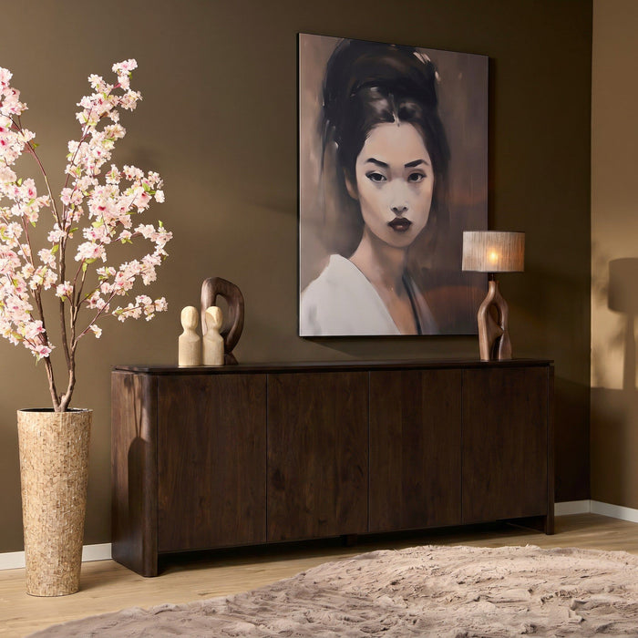 Dressoir Dallas | Bruin 210cm