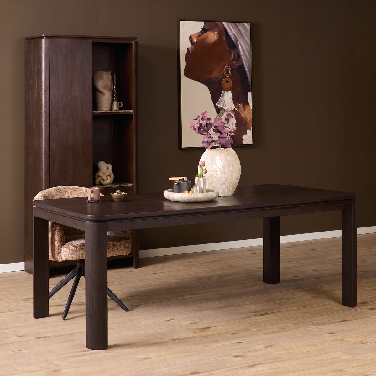 Eettafel Dallas | Bruin