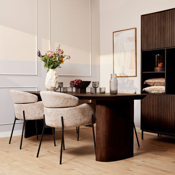 Eettafel Maré Ovaal | Brown