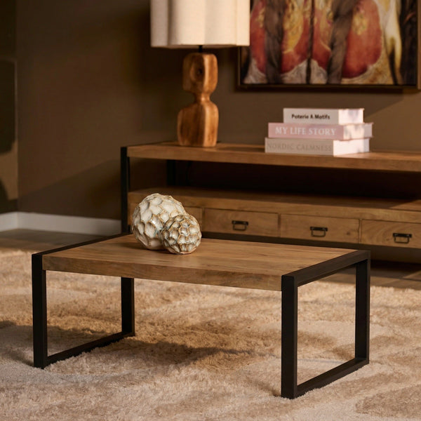 Salontafel Britt | Naturel 110cm