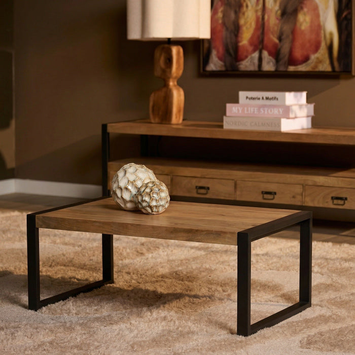 Salontafel Britt | Naturel 110cm
