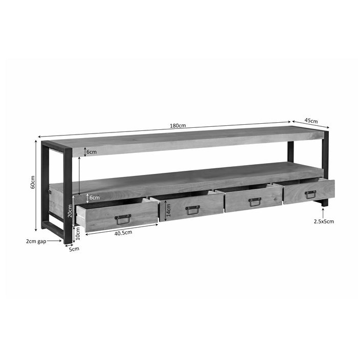 TV-Meubel Britt | Naturel 180cm