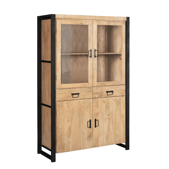 Vitrinekast Britt | Naturel 115cm
