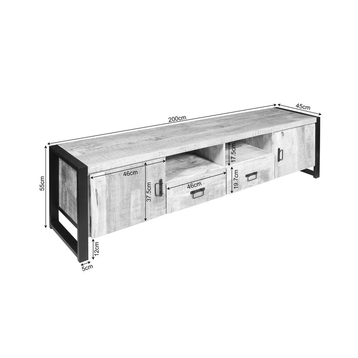 TV-Meubel Britt | Naturel 200cm