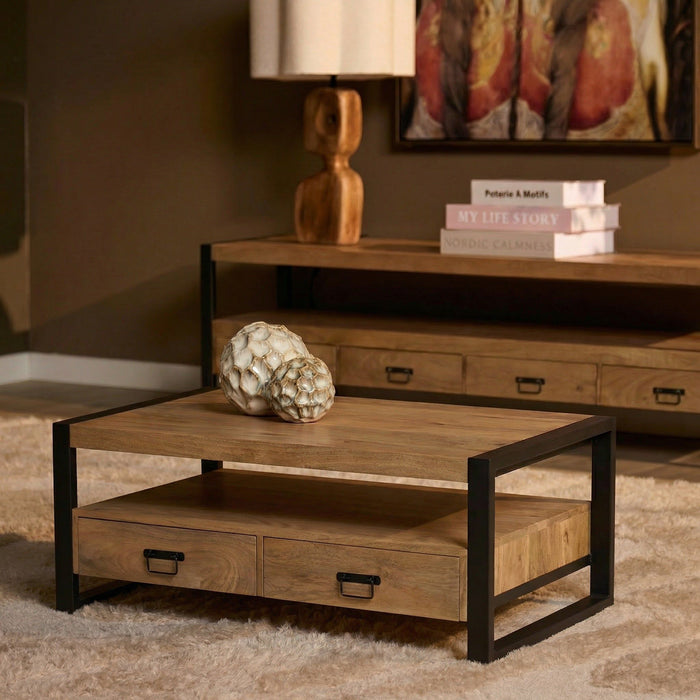 Salontafel Britt | Naturel 120cm