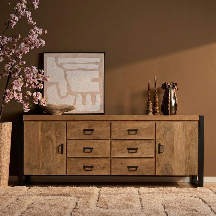 Dressoir Britt | Naturel 200cm