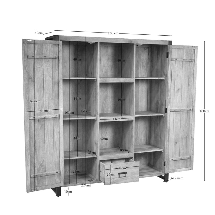 Boekenkast Britt | Naturel 150cm