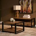 Salontafel Britt | Naturel 80cm