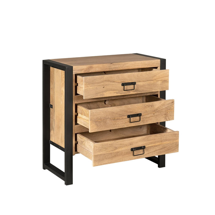 Ladenkast Britt | Naturel 80cm 3 lades