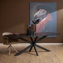 Eettafel Elegance Deens ovaal | Zwart