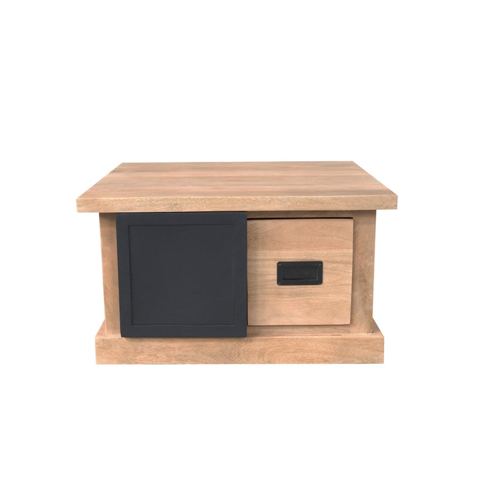 Salontafel Noa Vierkant | Naturel 80cm
