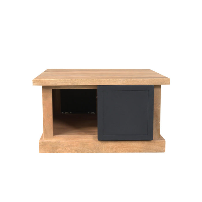 Salontafel Noa Vierkant | Naturel 80cm