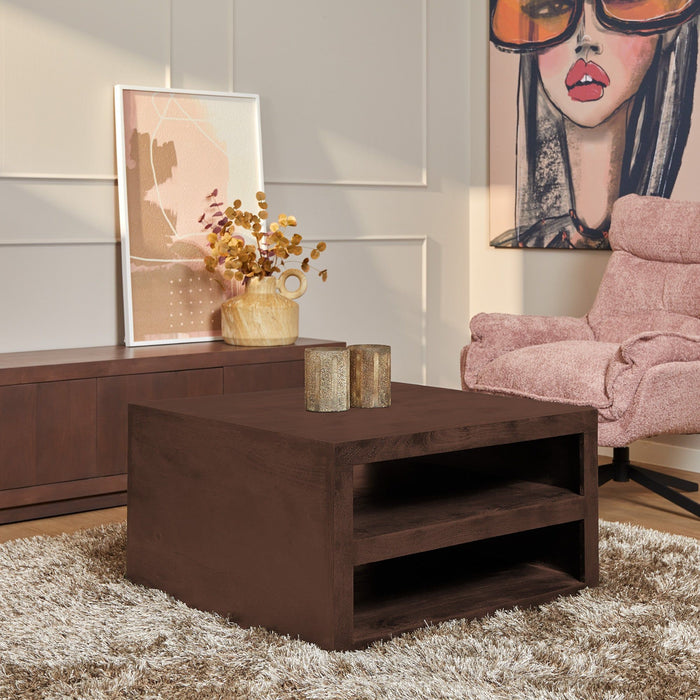 Salontafel Brussel | Walnut 80cm