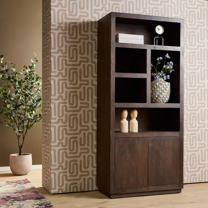 Vakkenkast Brussel | Brown 90cm