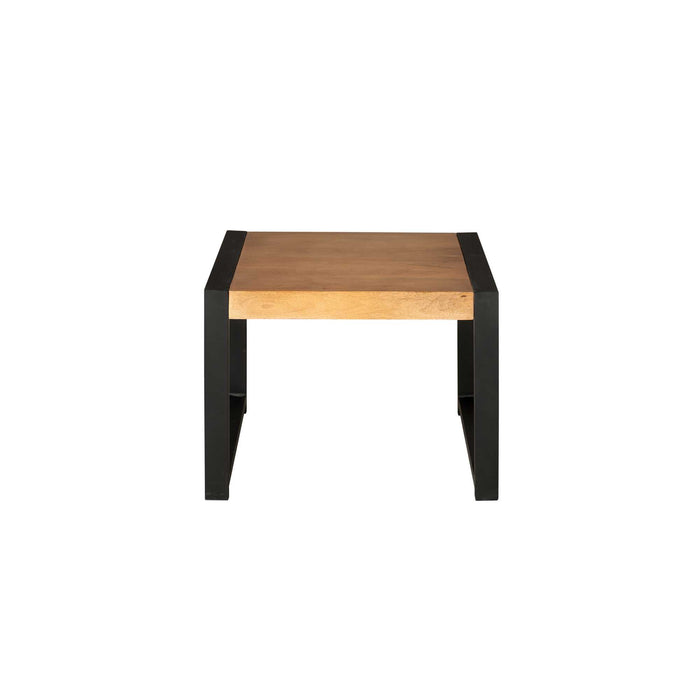Bijzettafel Boaz Vierkant | Naturel 60cm