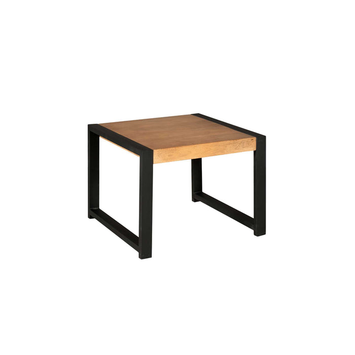 Bijzettafel Boaz Vierkant | Naturel 60cm