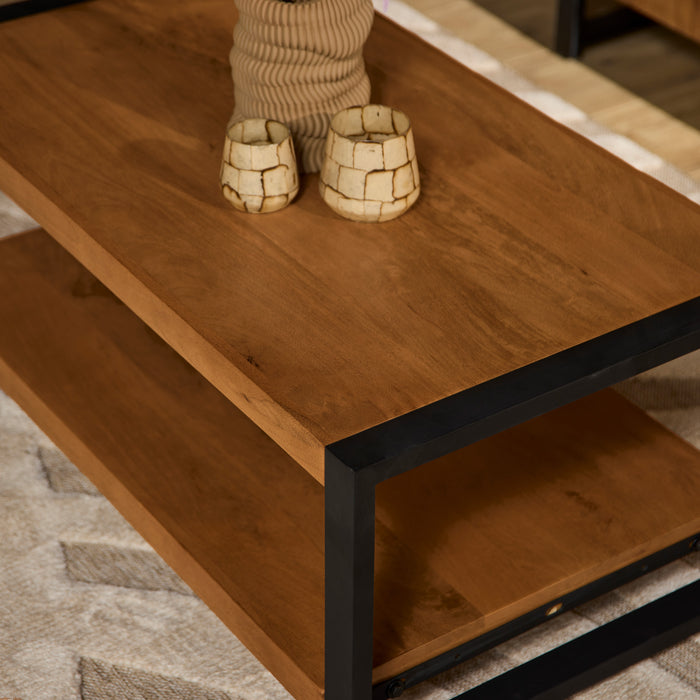 Salontafel Boaz Rechthoekig | Naturel 110cm