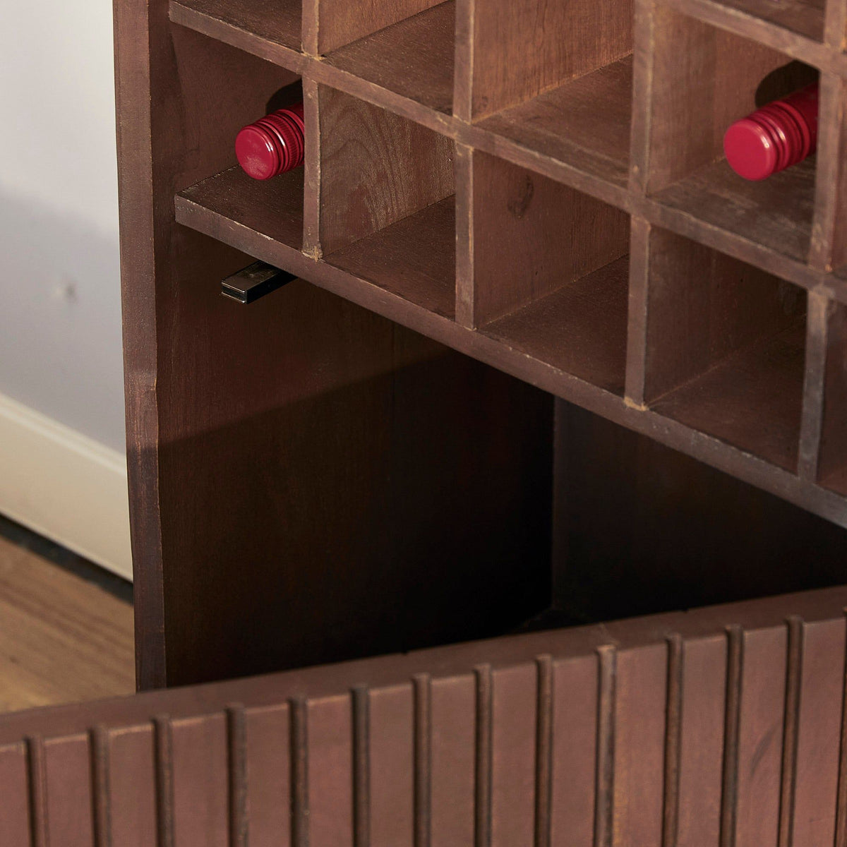 Wijnkast Madison | Brown