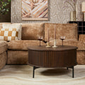 Salontafel Madison Rond | Brown Ø80cm
