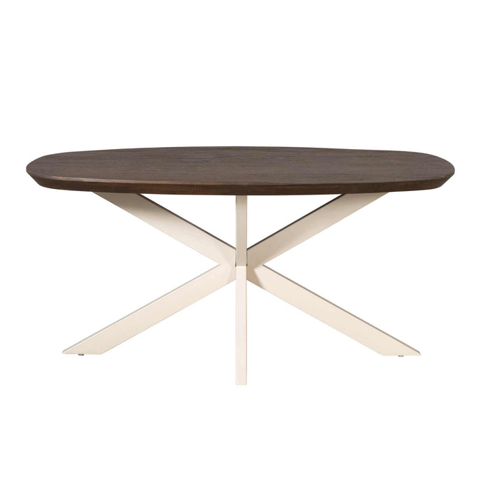 Eettafel Madison Brown/Sand - 160cm | Deens Ovaal