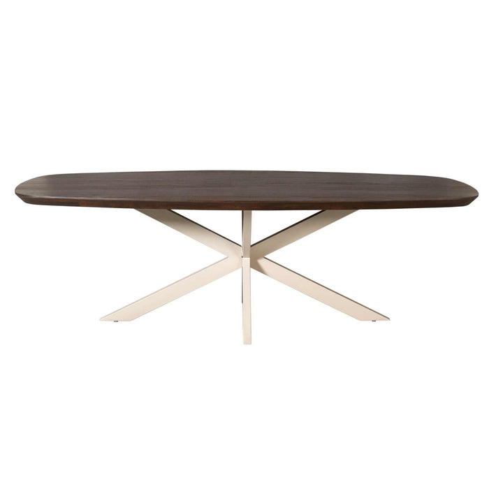 Eettafel Madison Brown/Sand - 280cm | Deens Ovaal