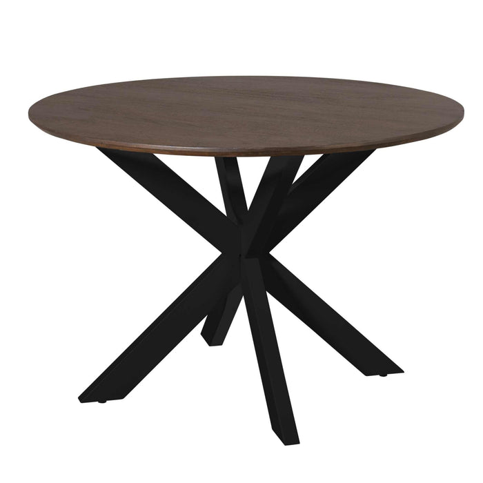 Eettafel Madison Brown - Ø110cm | Rond