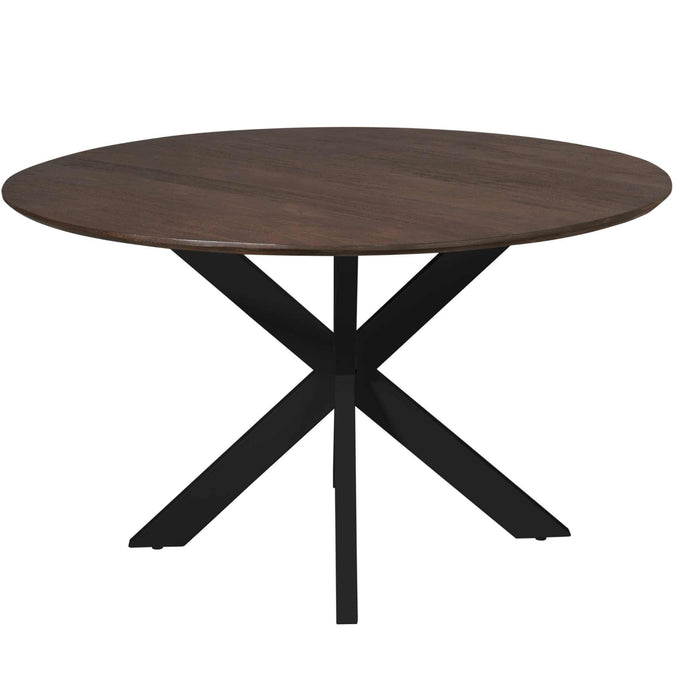 Eettafel Madison Brown - Ø130cm | Rond