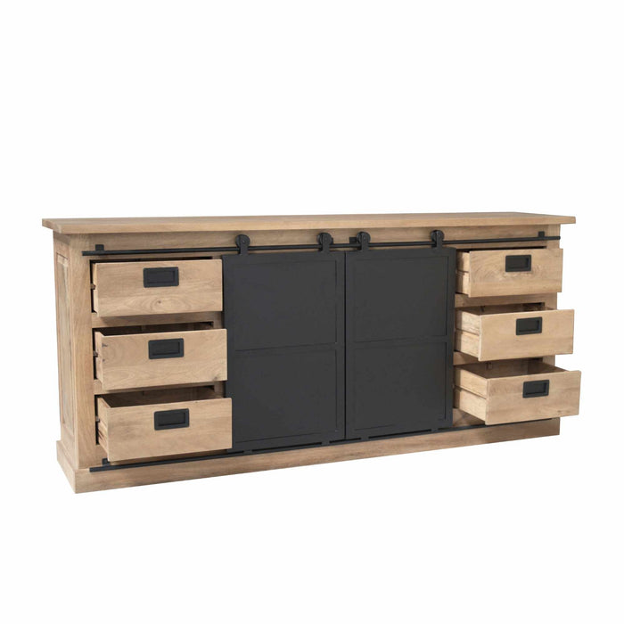 Dressoir Fresno | Naturel 200cm