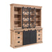 Vitrinekast Fresno | Naturel 200cm