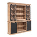 Vitrinekast Fresno | Naturel 200cm