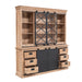 Vitrinekast Fresno | Naturel 200cm
