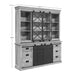 Vitrinekast Fresno | Naturel 200cm